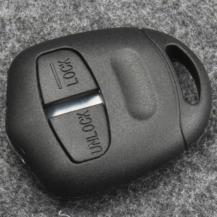 blank key car remote control keyless entry remotes key fob replacement free teeth for Mitsubishi Paiero