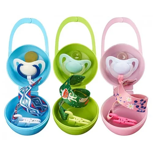 New Plastic Box Nipple Storage Case Baby Pacifier Dummy Container, YT Factory Wholesale Hot sale baby pacifier clip box