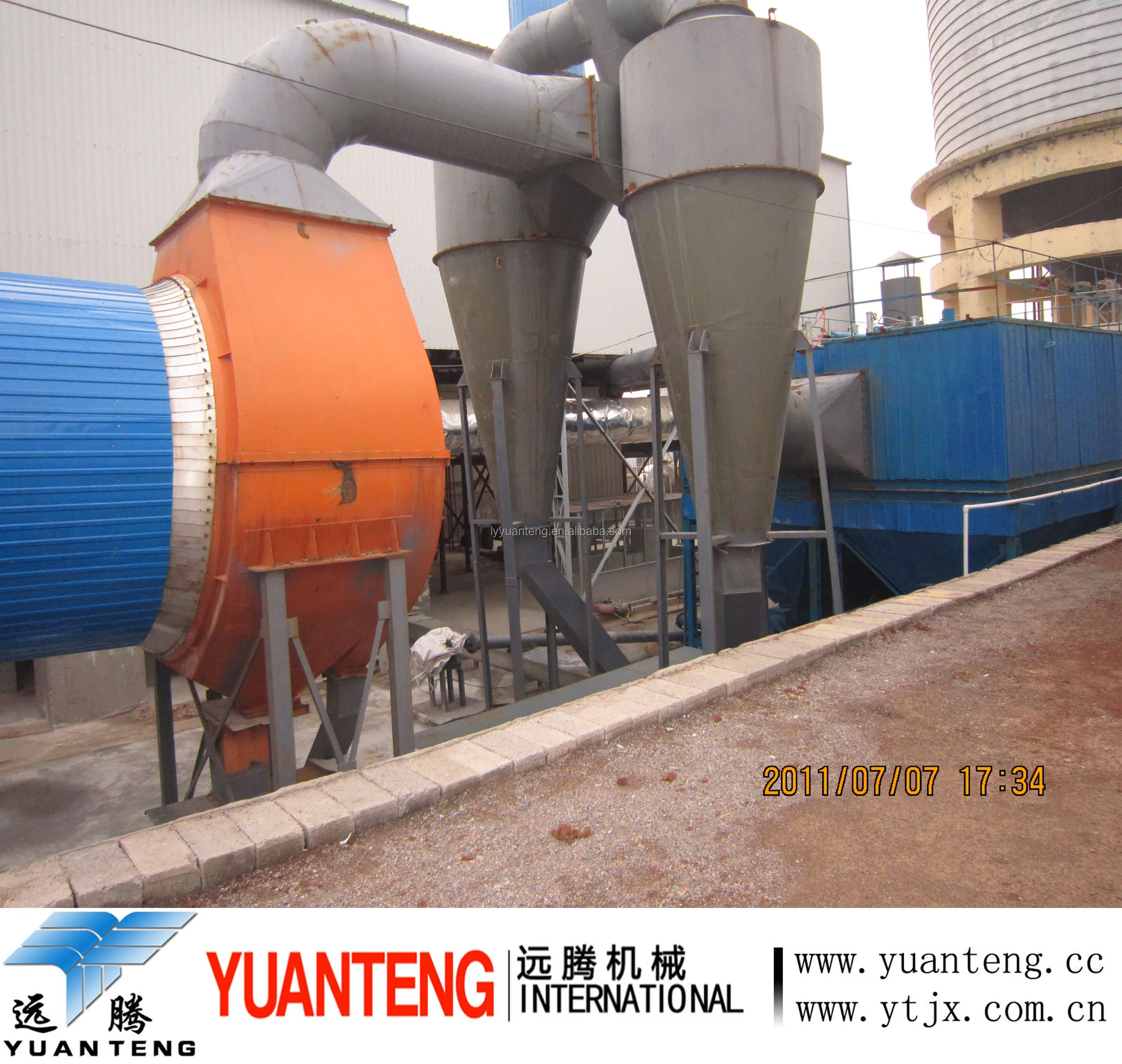 Beta Gypsum Powder Production Line 150000 Tons Per Year