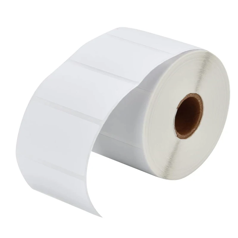 Factory Wholesale Blank White BPA Free Sticker Supermarket Hot Barcode Label