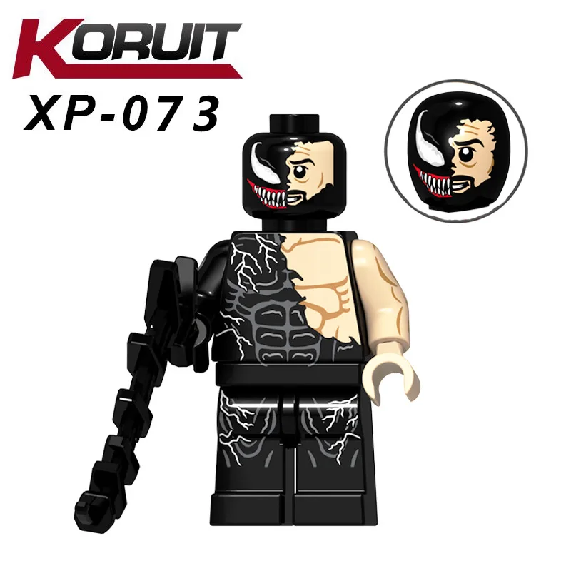 KT1010 Super Heroes Movie Collection Figure Spider Peter Parker Watchers Mini Bricks Building Block Plastic Toy for Kids