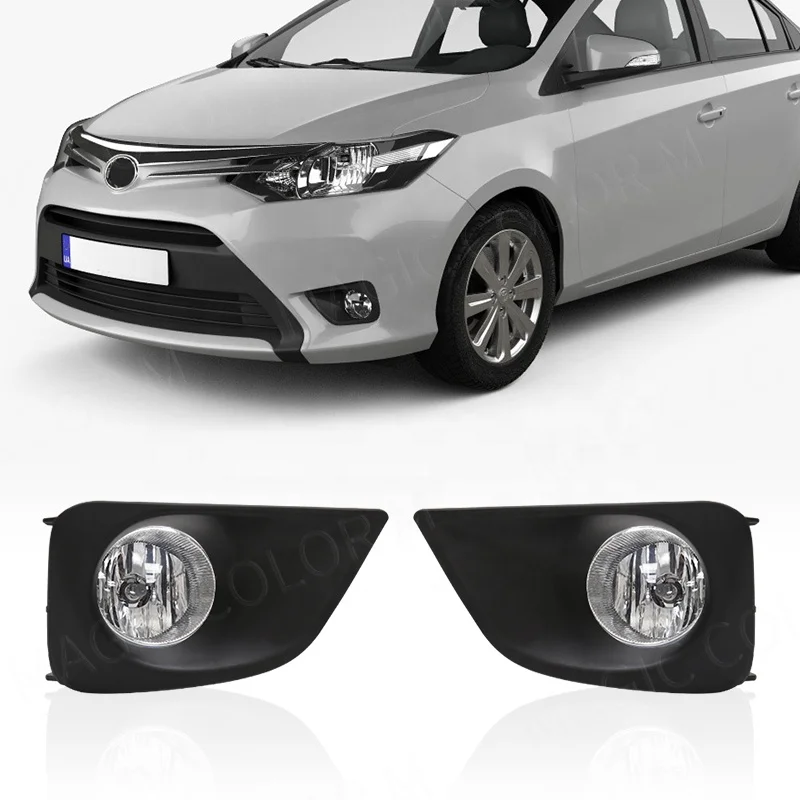 Автозапчасти, противотуманные фары H16, передний бампер, автомобильная фара дальнего света, противотуманные фары для Toyota TY Vios/Yaris Sedan 2013 2014 2015 2016 2017