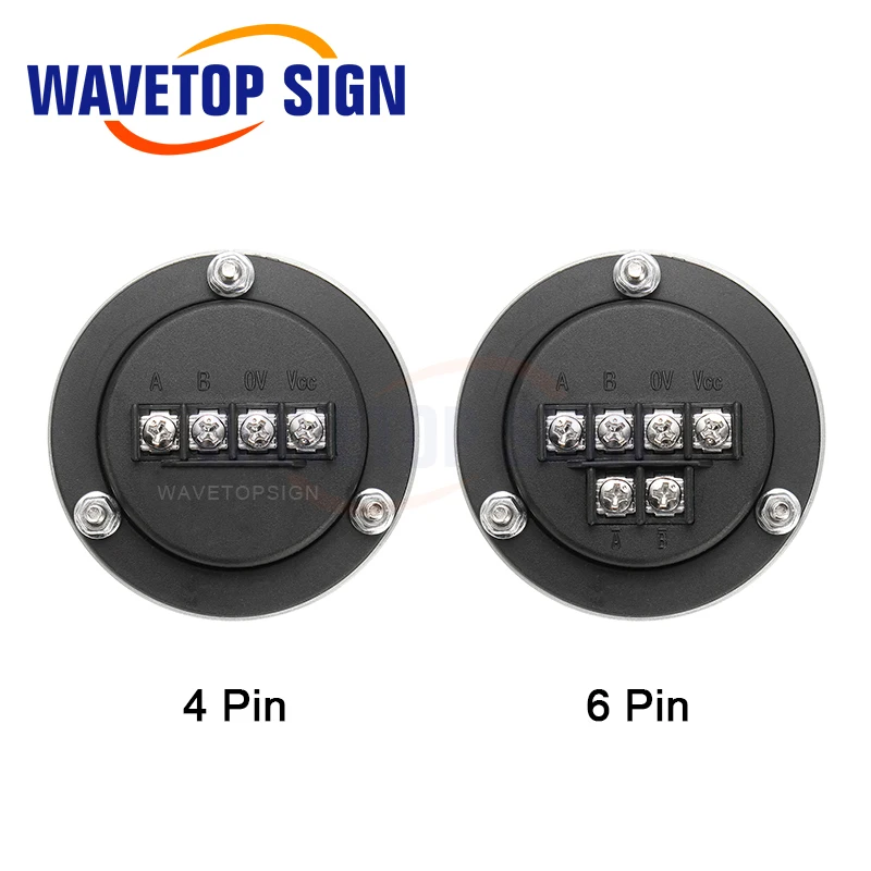 WaveTopSign диаметр 80 мм 5 в 12 В 24 4/6 провод импульсный 100/25 CNC маховик