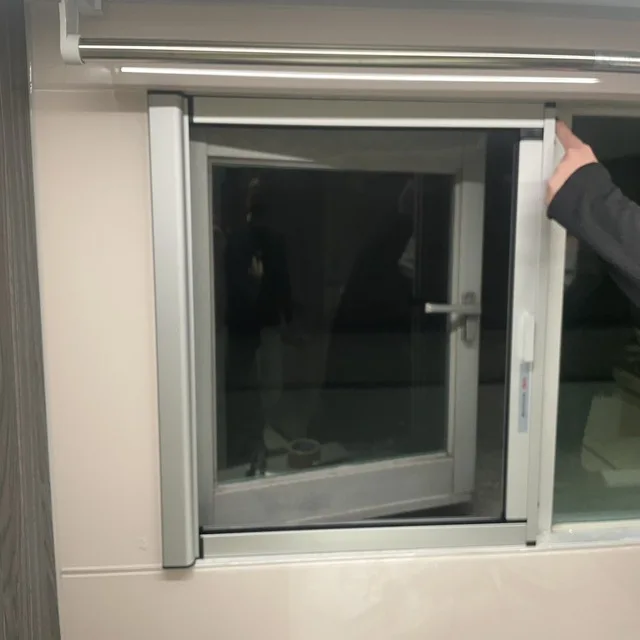 white aluminium window screen wire