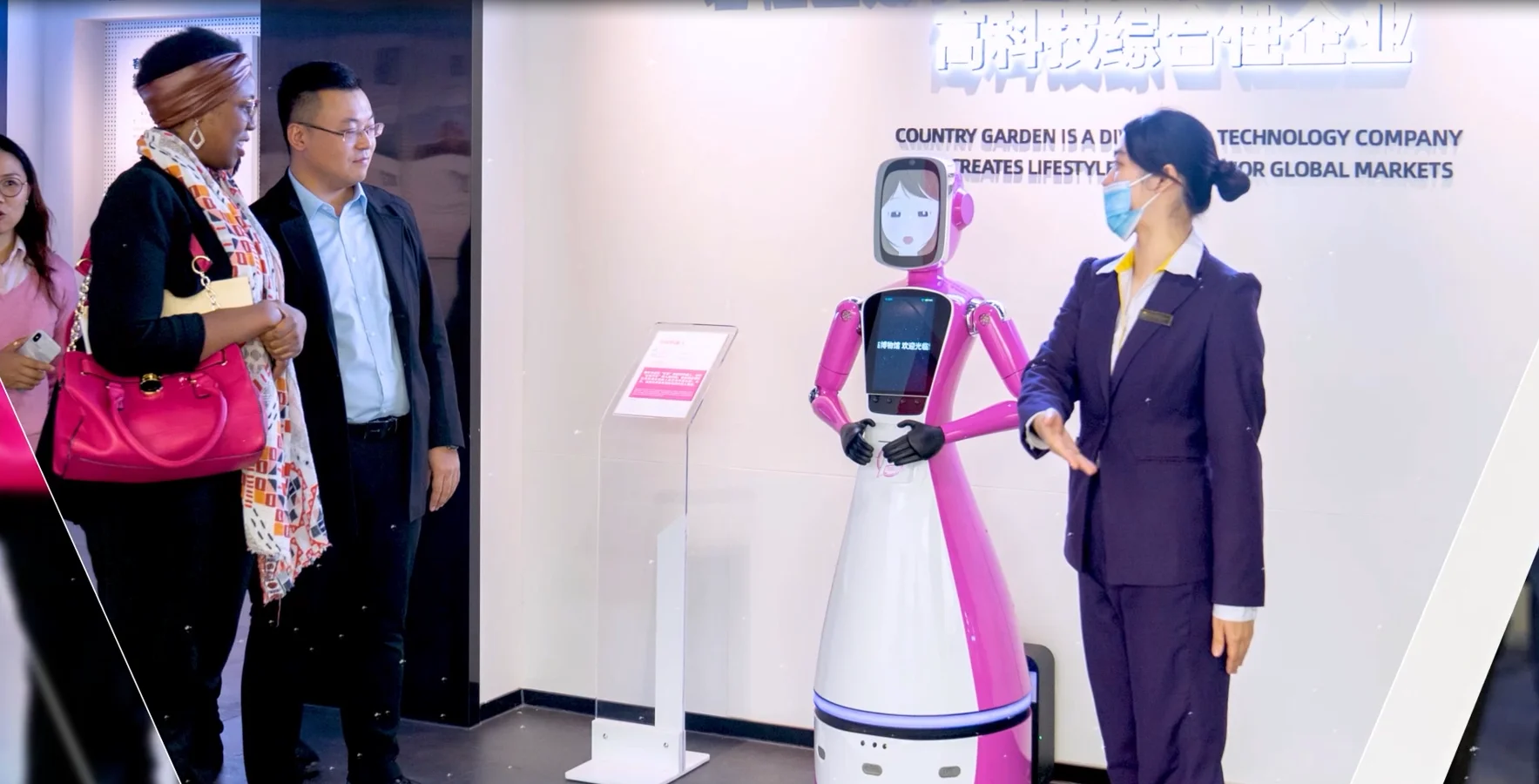 High Quality Guidance Intelligent Humanoid Service Ai Welcome Commercial Robot Reception Robots Catering Equipment