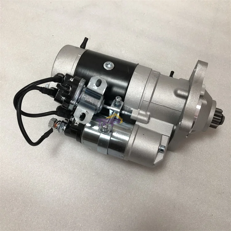 Construction Machinery Parts 4BT Starter Motor 10T 12V For Cummins