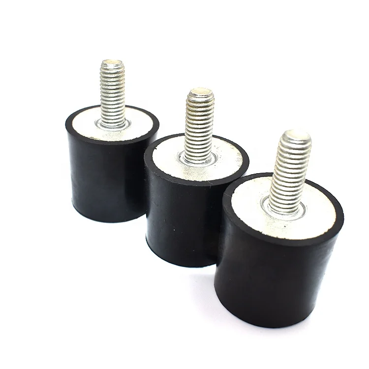 Anti Vibration VE type Flat Male Vibration Buffers Rubber Bumper Rubber Shock Absorber