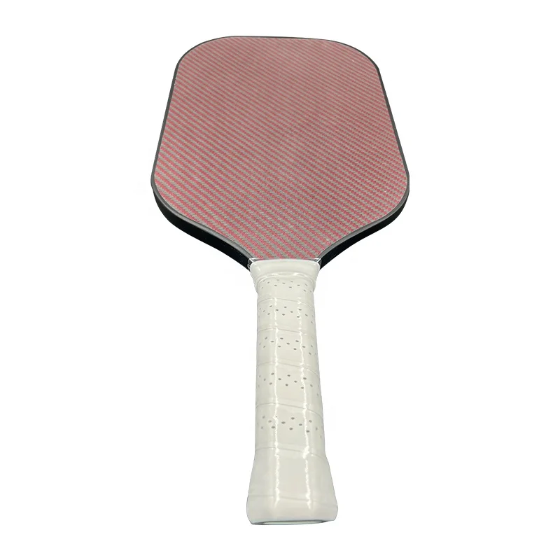 Powerful Control and Hard Grit Surface Pro Thermoformed Edgeless 3K Twill Carbon Pickleball Paddle