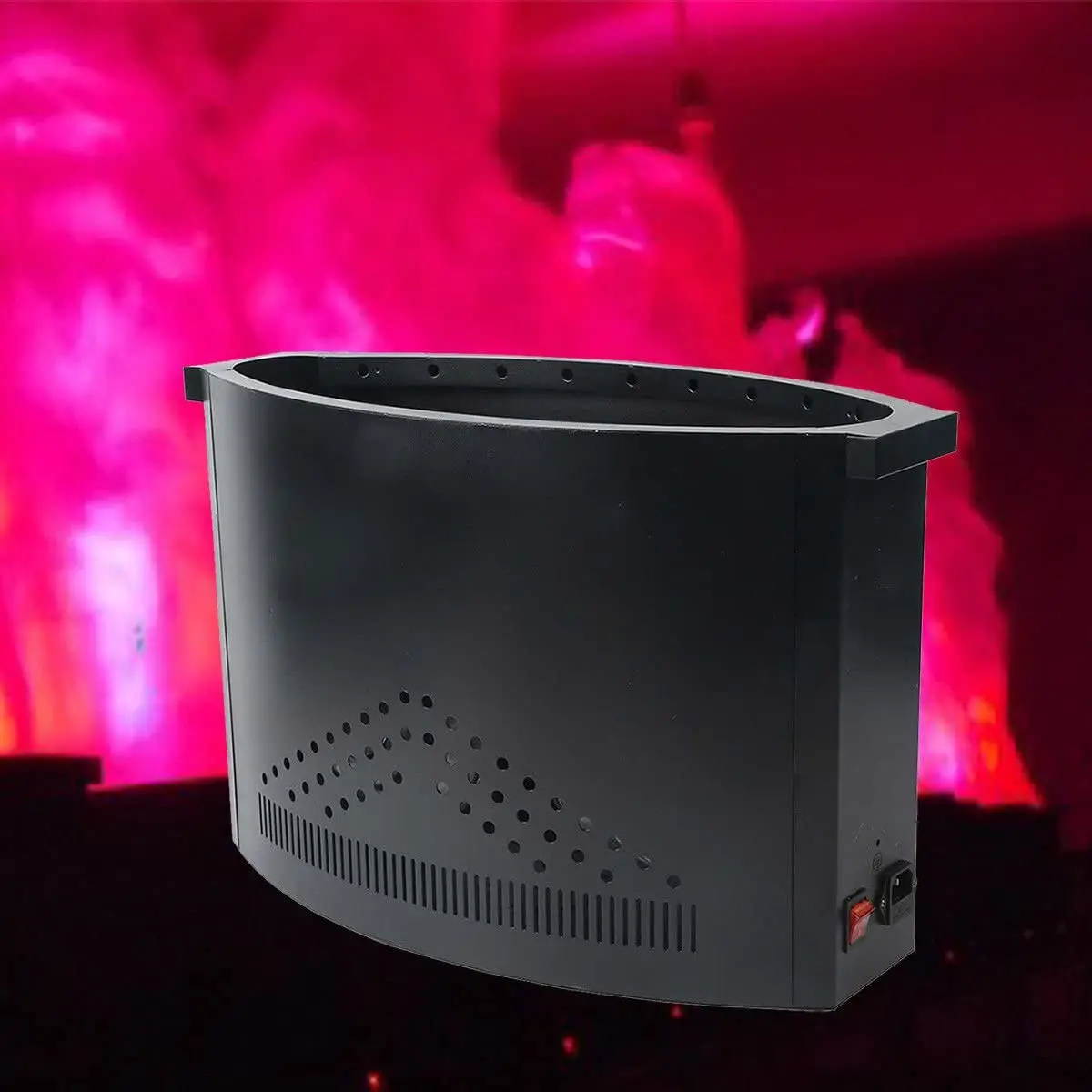 
LED Fake Fire Flame Light,36 LED Red Blue Flame Thrower DJ Fire Effect Lighting Stage Show Party Light,Electronic Flame Effect 