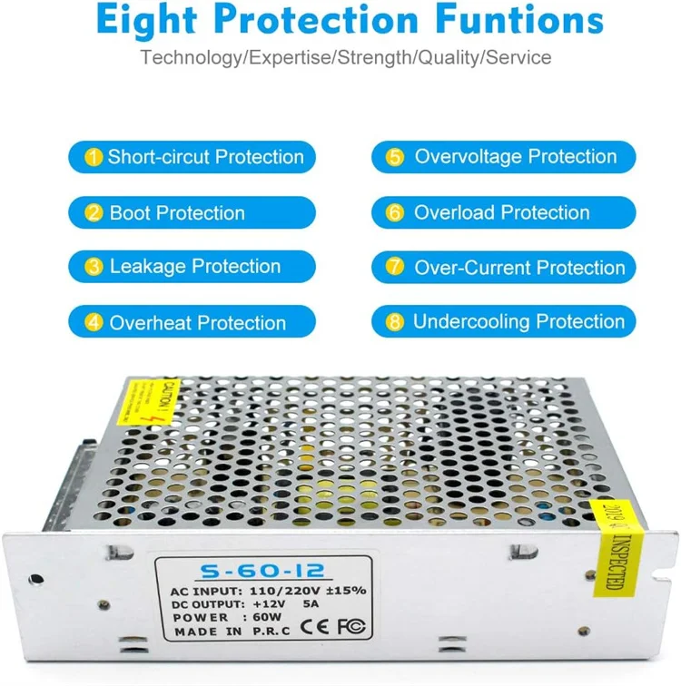ac dc power supplies 5v 24v 2A 3A 5A 10A 12.5 amp 15A 20A 30a 40A 50 A 12v led switching power supply