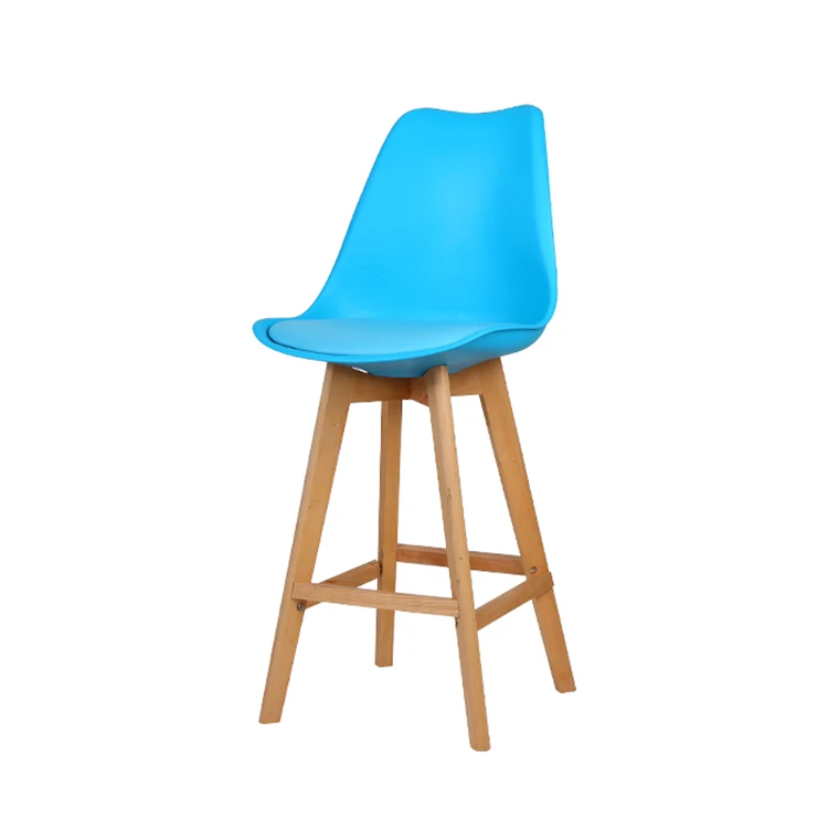 Bar Chairs Back High Wooden Feet And Barstools Natural And Bar Stools