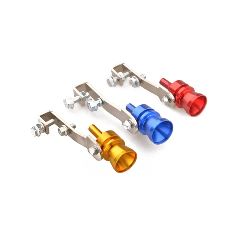 JDM Car modification parts Universal Turbo Sound Whistle Muffler exhaust pipe BOV Simulator car speakers L size Tailpipe Whistle