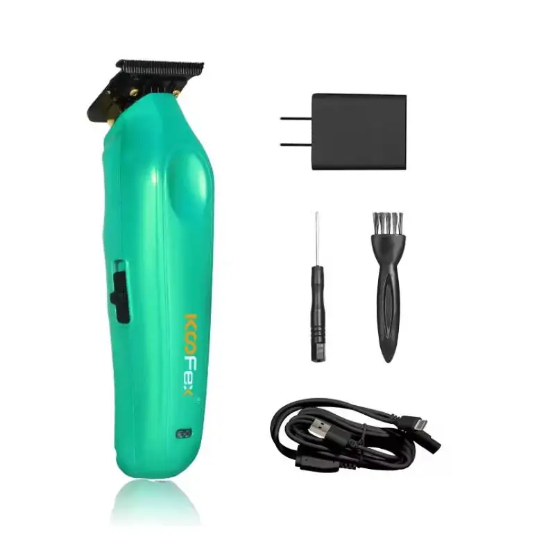 All Metal Professional 7200 RPM Hair Cutting BLDC Motor Low Noise Rechargeable Cord Men Use Brushless Electric Hair Trimmer