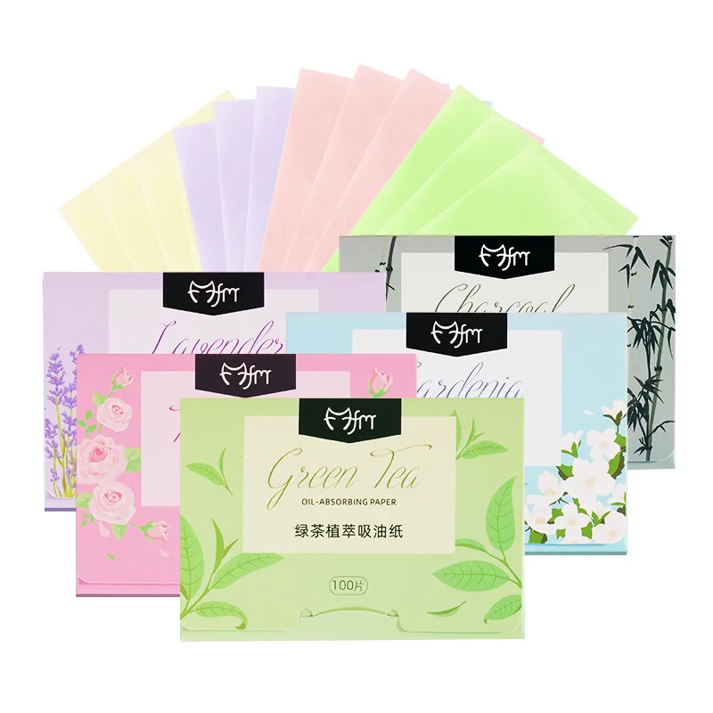 High quality Oil Absorbing Sheets Oil Control Blotting Tissue Makeup Facial Paper