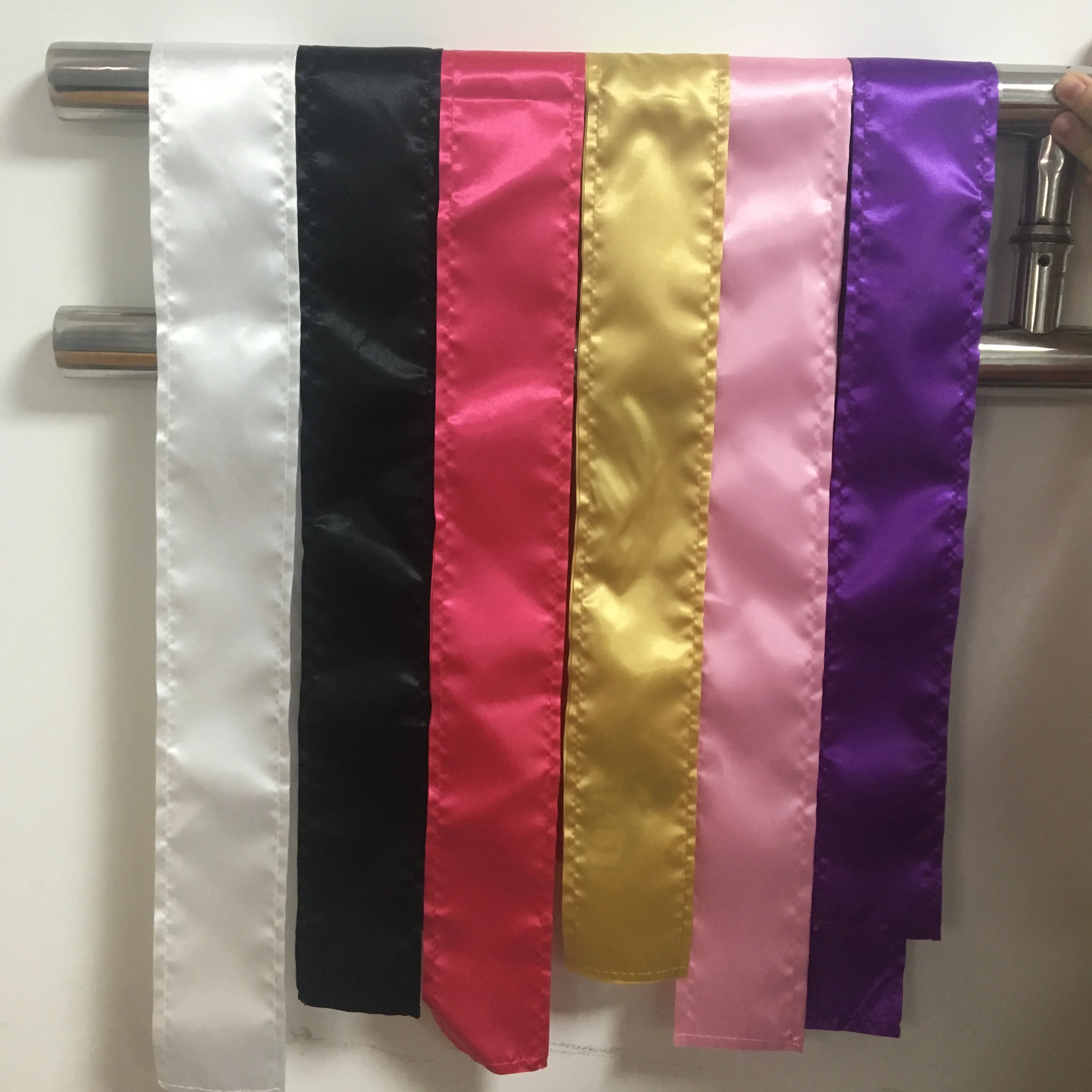 Wholesale Custom Logo Hairband Silk Hair Wrap Satin Head Wrap Extension Wigs Frontal Silk Edge Wraps