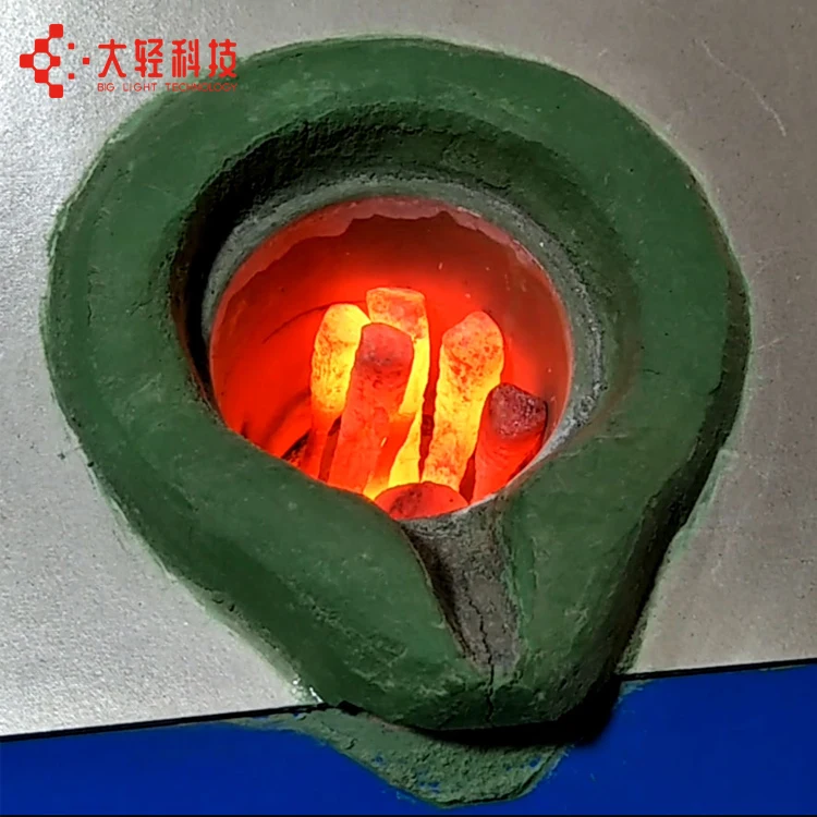 Gold/copper/iron/stainless steel/aluminium high frequency 20kg induction melting furnace for melting metal