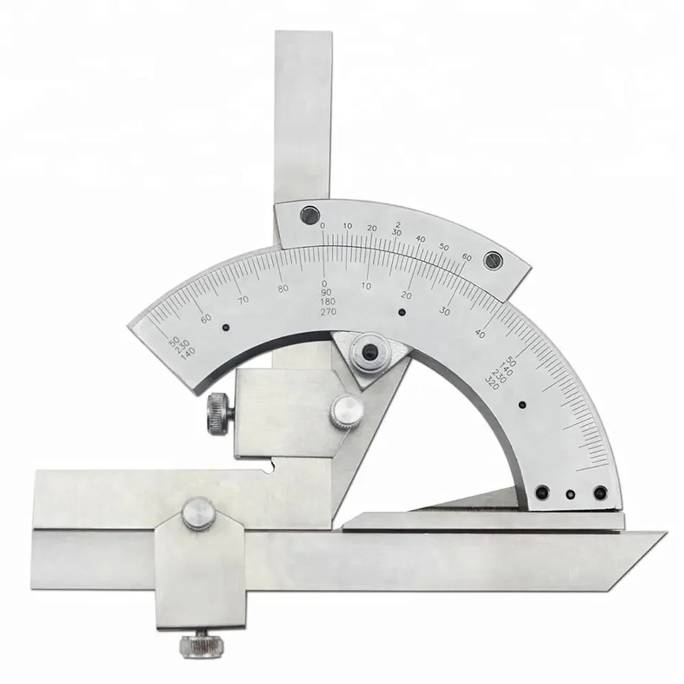 Универсальный скошенный транспортир 0-320 градусов с регулируемым углом наклона