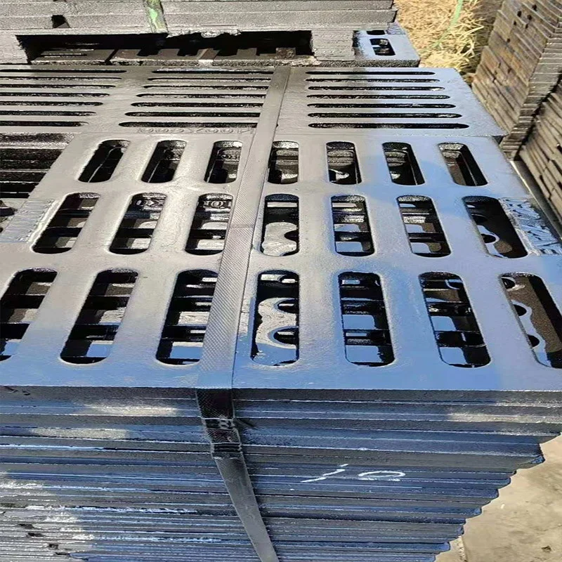 Прямая продажа с завода, решетка из ковкого чугуна EN124, дренажная решетка, решетка из ковкого чугуна
