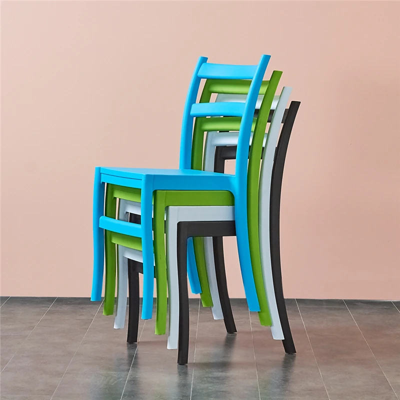 
Cheap Morden Household furniture stackable plastic armrest dining chair dining room chairs 
