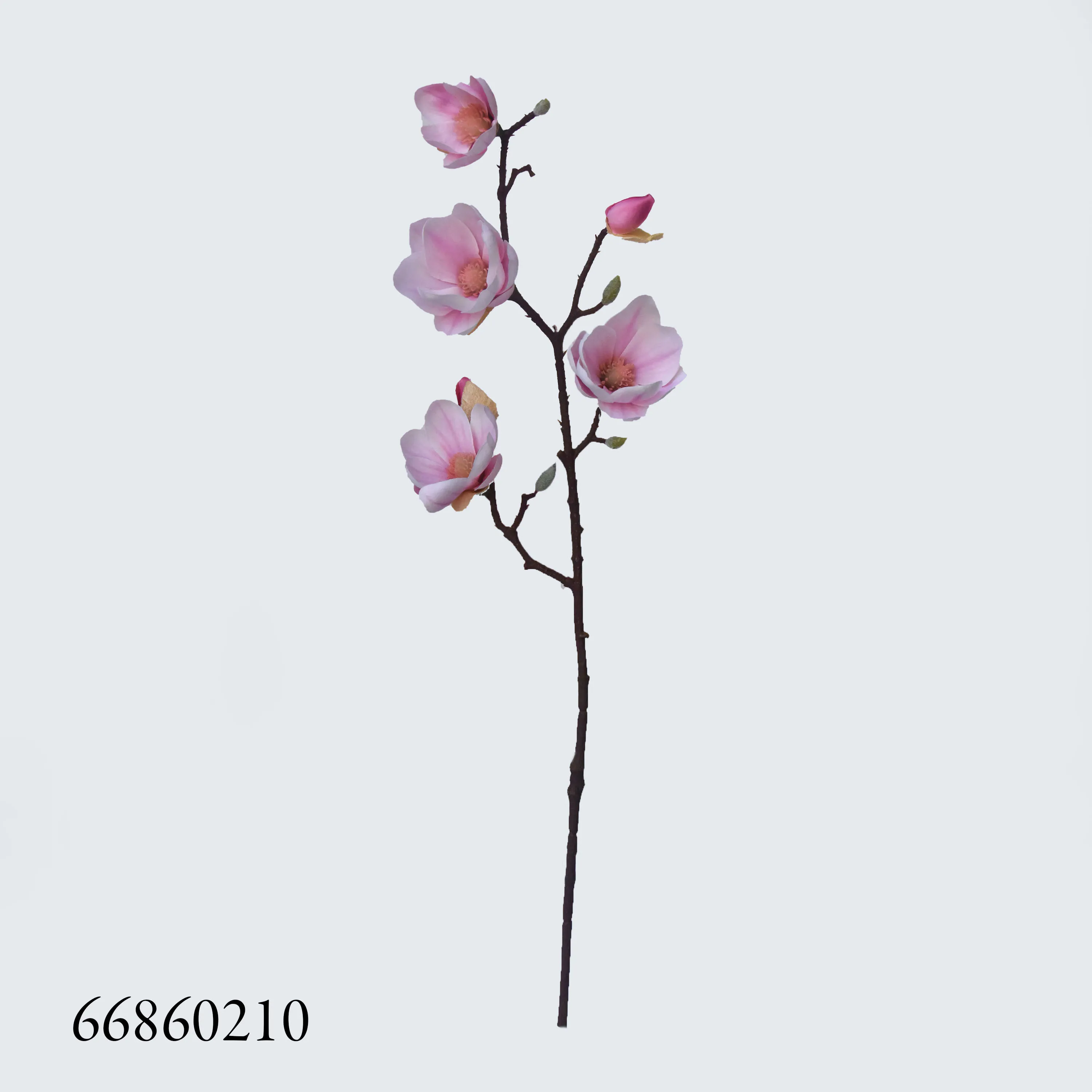 New arrival factory supply 80cm artificial magnolia denudata flower stem for decoration