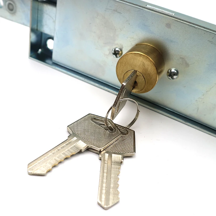 New design CRD warehouse security roll up gate roller shutter door Copper cylinder metal lock