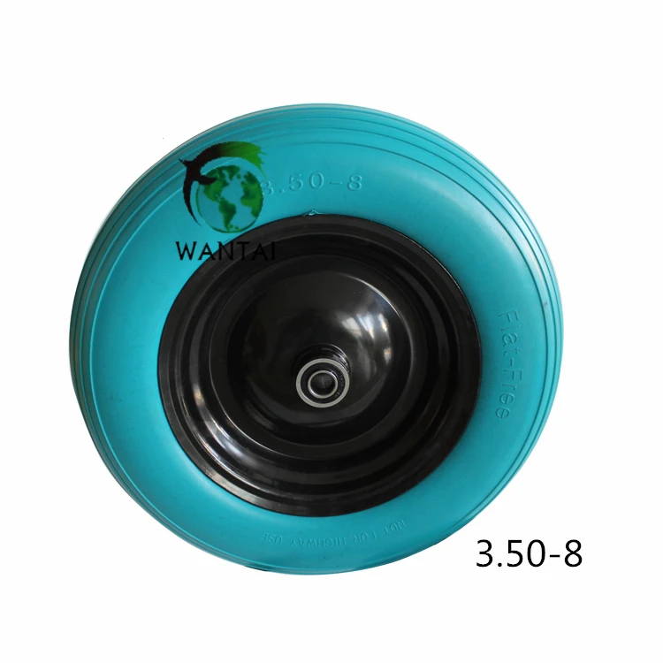 construction tools motorized wheelbarrow pu foam wheel 4.00-8