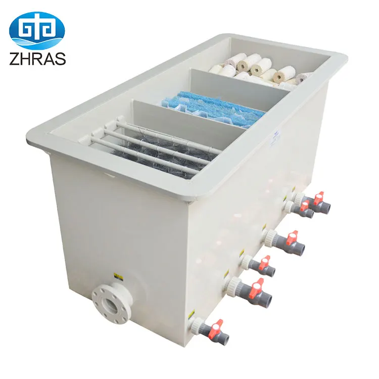 RAS Indoor Fish Farm Biological Filter Tank filter water bio Biological Filter Tank