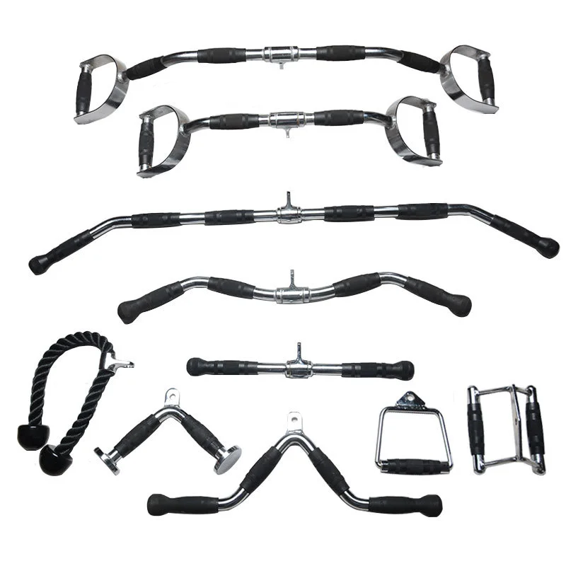 Fitness accessory Cable handle Bar Multi Function