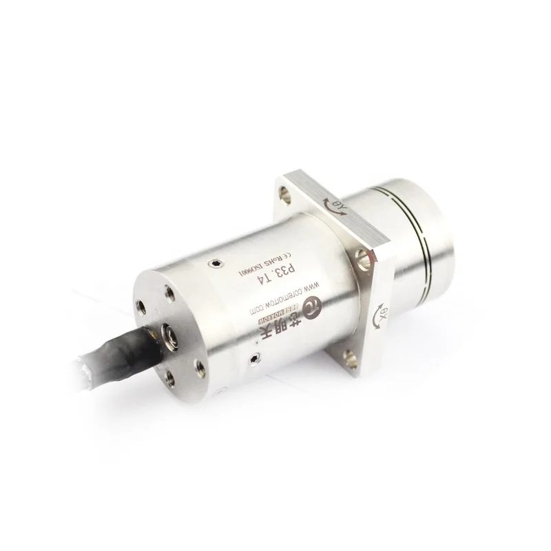 P34.T4K automatic industry piezo fast steering mirror for 3D form and surface analysis piezoelectric positioner tilt stage