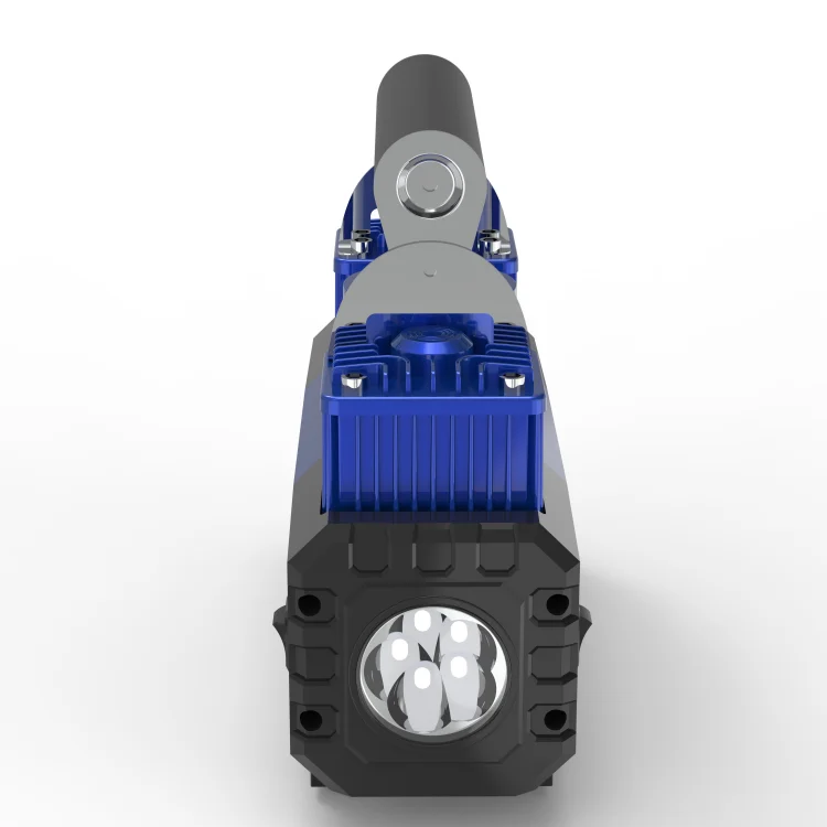 Double power car air compressor inflator with digital  for car boat air tens