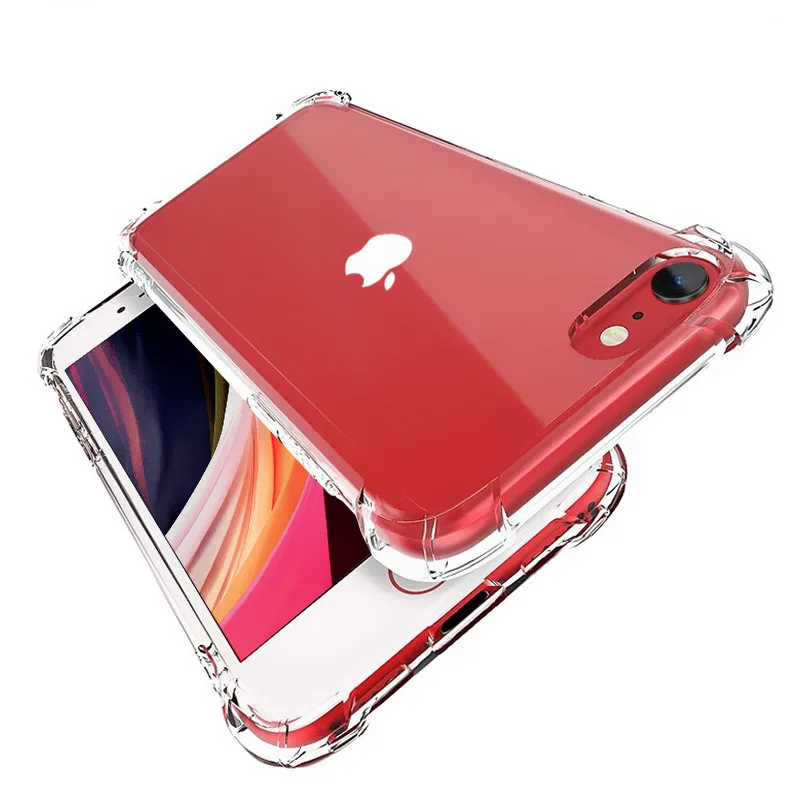 Роскошный Ударопрочный силиконовый чехол для телефона чехлы Iphone 12 11 Pro Max mini XS