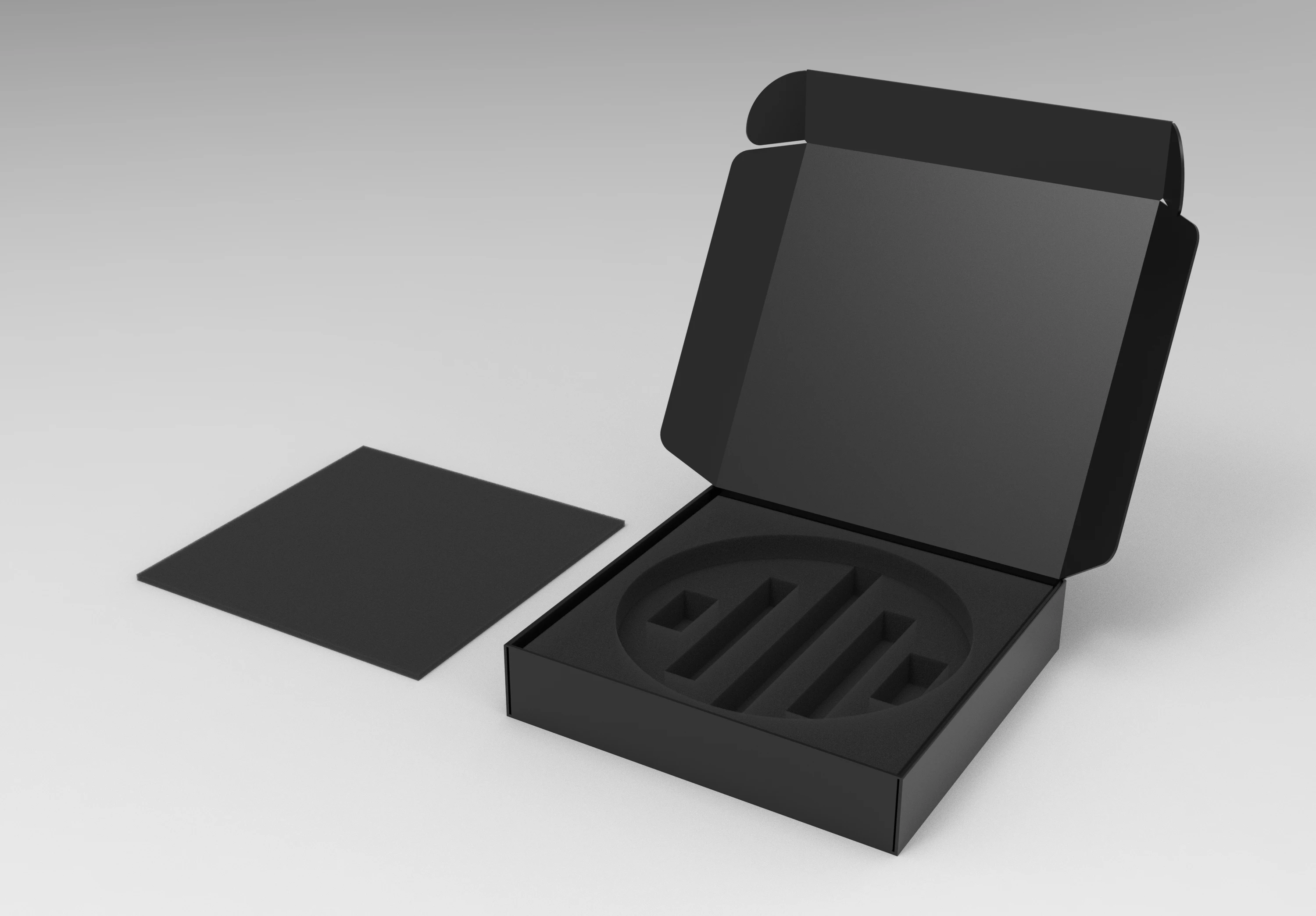 Custom Premium Roll End Front Tuck Corrugated Cardboard Shipping Mailer Box with Foam Insert