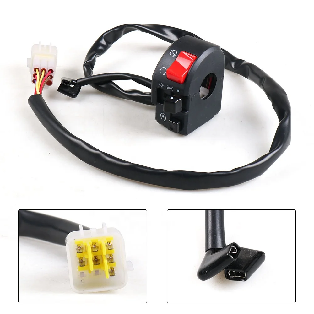 22mm Motorbike Horn Button Turn Signal Electric Fog Lamp Motorcycle Switches