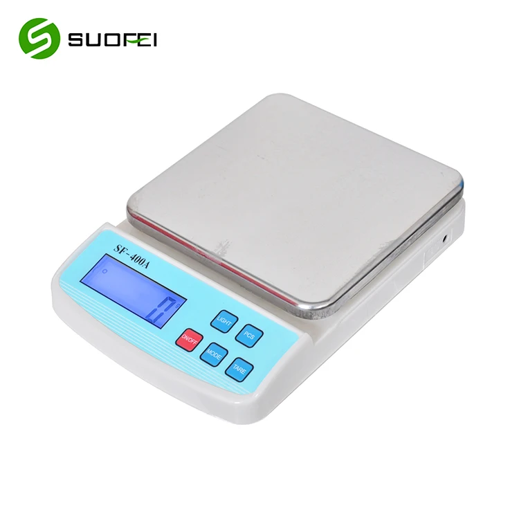 sf400a 22lb/10kg Digital Electronic Kitchen Scale Meat Diet Food Postal Weight Balance