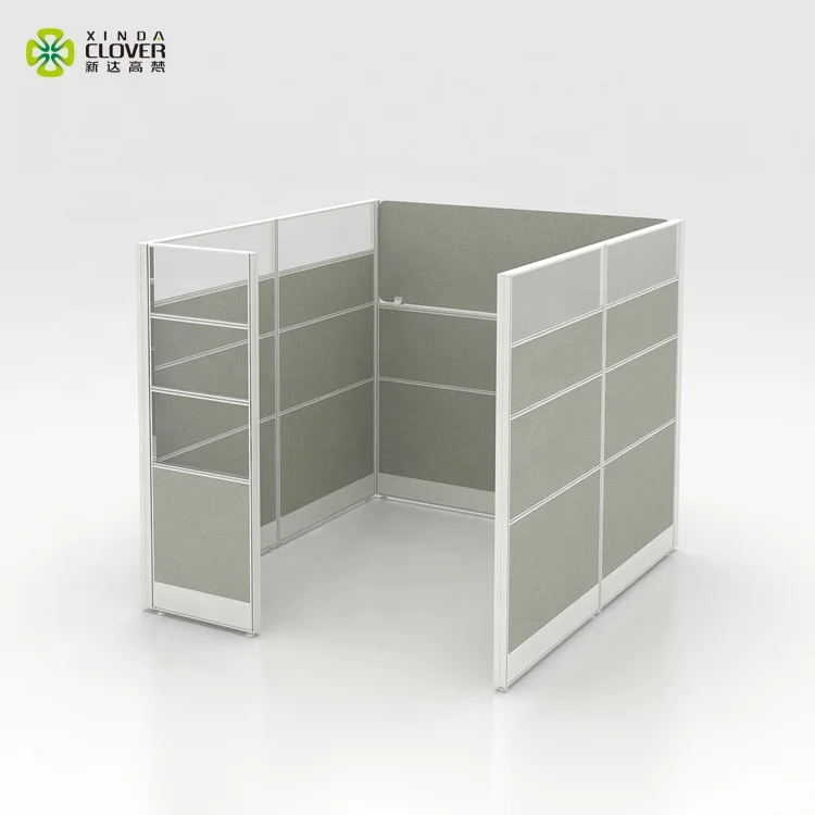 Wholesale Small Office Cubicle Design Office Partition System Aluminium Modern Office Divider Panels