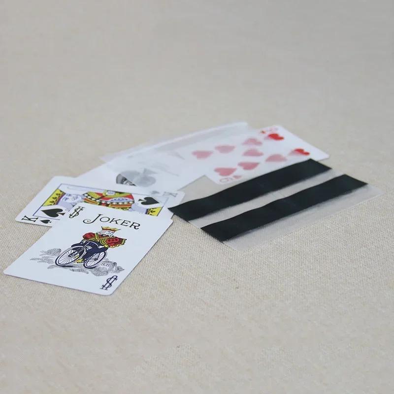 Flash Bag Magic Tricks Visual Card Change Bill Swapped Appear Vanish Magia Magician Close up Illusions Gimmicks Mentalism Props