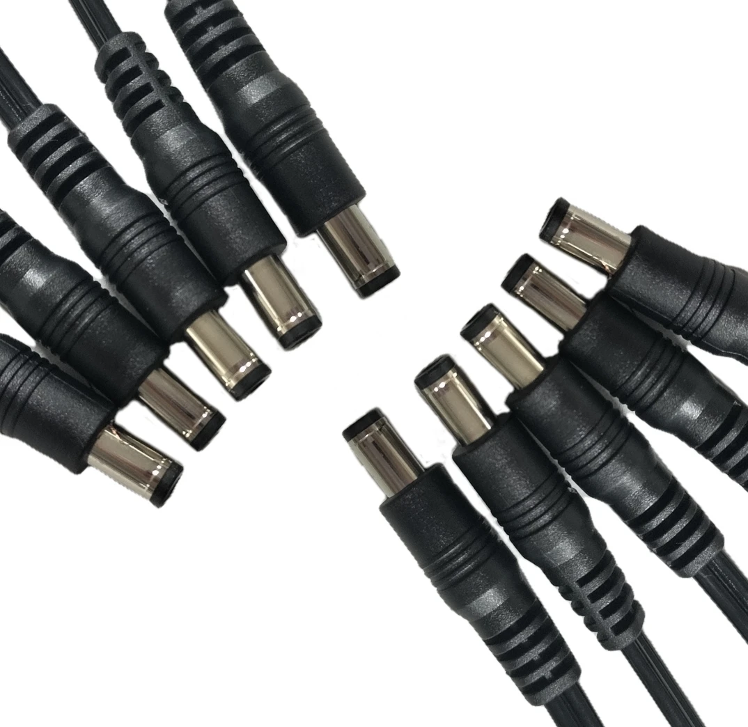 Двойная головка постоянного тока 2 ядра питания аудио из искусственной кожи с яркой поверхностью туман обработка поверхности по индивидуальному заказу пружинной проволоки