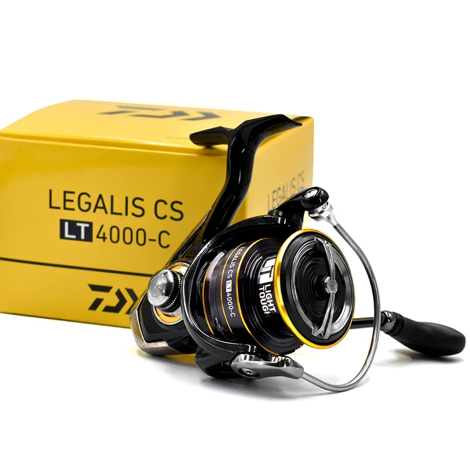 2021 DAIWA LEGALIS CS LT Fishing Reel Light Body 6+1BB LC-ABS Metal Spool 5-12KG Power 185g-235g 2000/2500/3000C/4000C Spinning