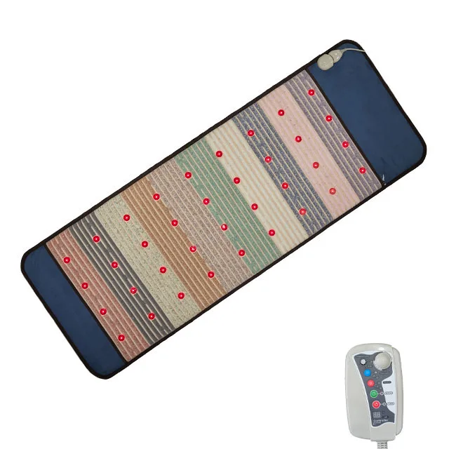 Crystal Photon Therapy Heating mattress Jade tourmaline pemf Far infrared health massage therapy mat 80*190CM