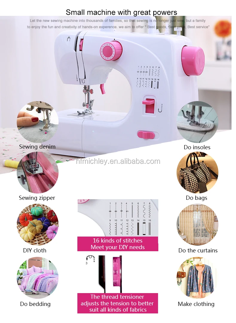 FHSM-508 apparel textile machinery portable tailor sewing machine