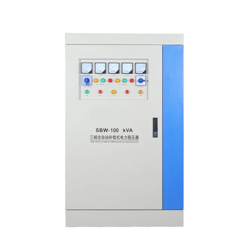 Three Phase SBW 100kVA Auto AC Voltage Stabilizer