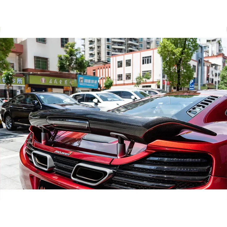 Carbon Fiber Vrs Style trunk spoiler wing forMclaren MP4 12C 650s