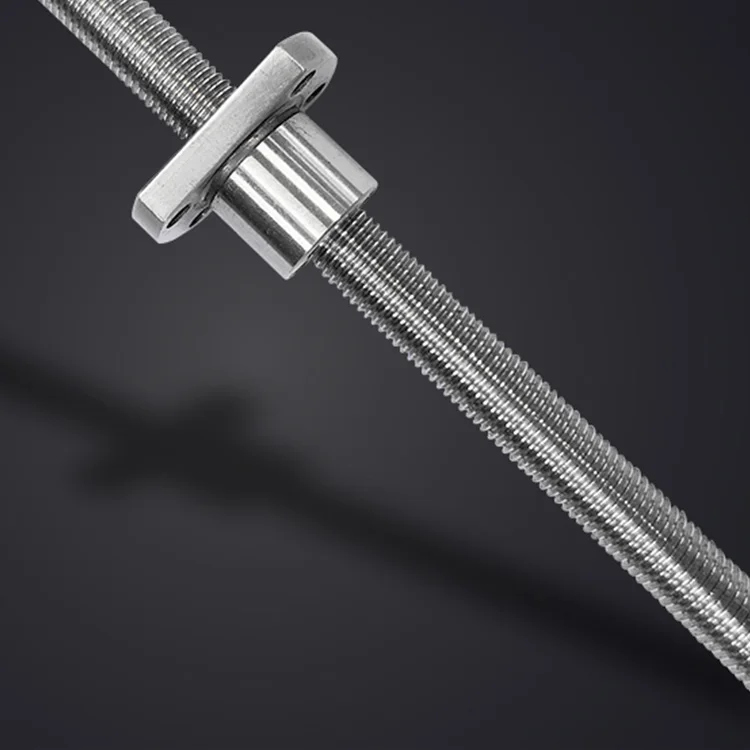 Precision ball screw carving machine screw slide module accessories screw rod cnc machine tool accessories