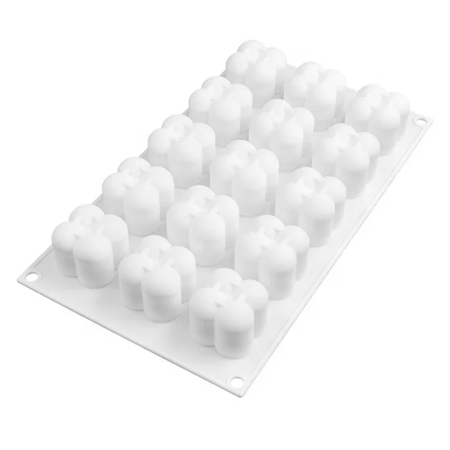 Factory hot sale candle soap cheese chocolate resin cake silicone mold