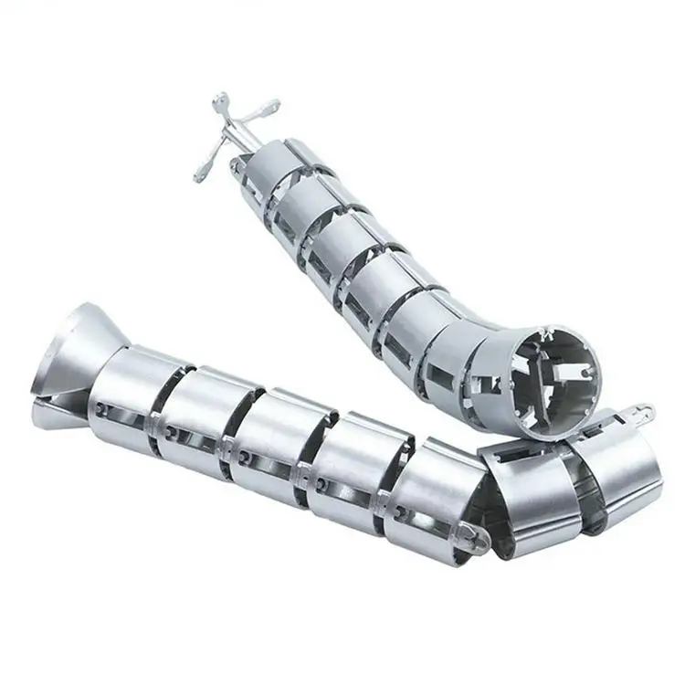 76 мм * 760 мм L ABS двухканальный Регулируемый Настольный кабель для управления позвоночником