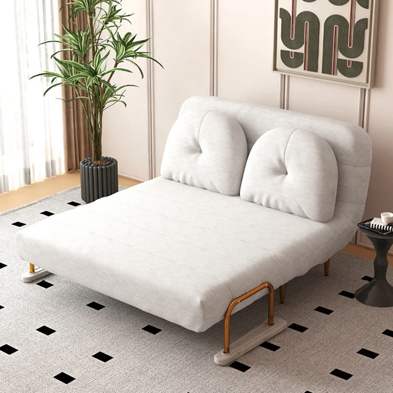 Simple Reclining Chair Folding Sofa Bed Apartment Foldable Small Bed Family Single Folding Sofa Bed Furniture Leisure Sofa