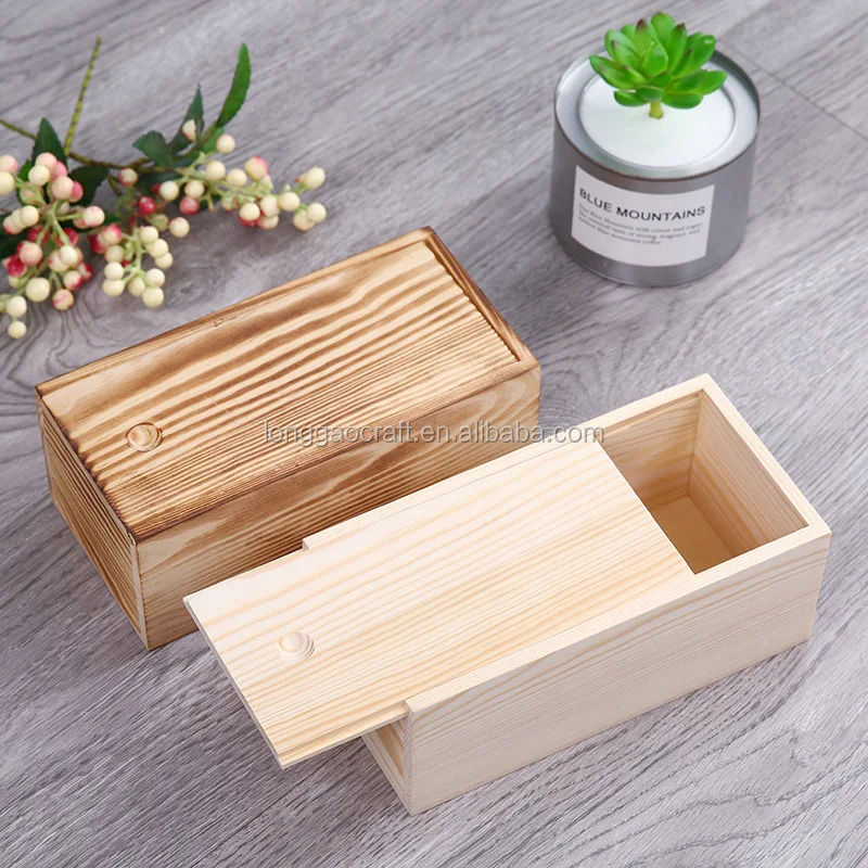  High quality wooden tea wine gift storage box