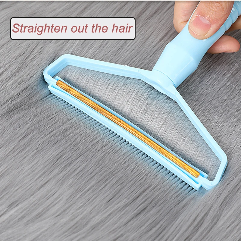 Portable Lint Remover Pet Hair Remover Brush Manual Lint Roller Sofa Clothes Cleaning Lint Brush Fuzz Fabric Shaver Brush Tool