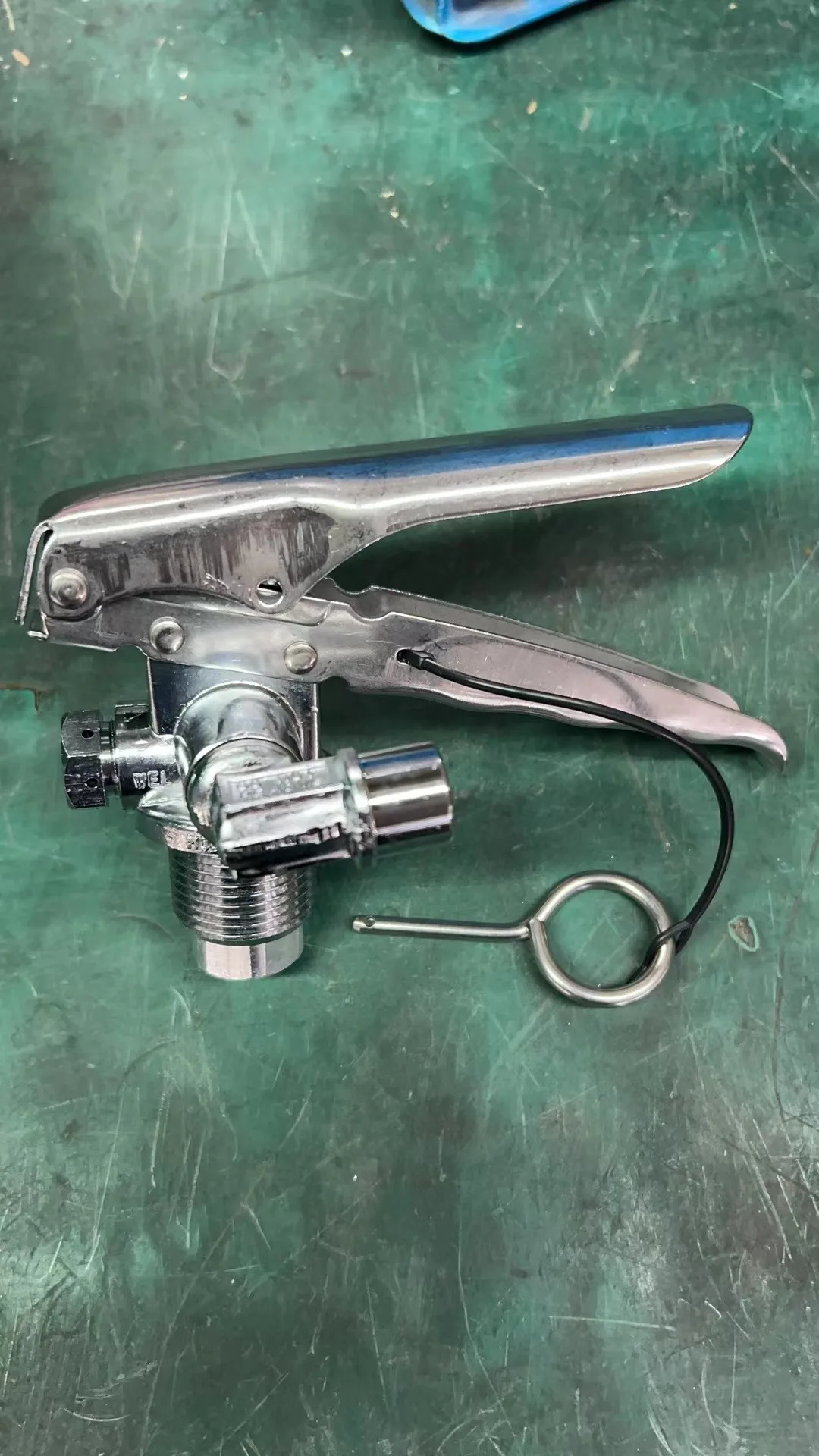 CO2 USA Style Aluminimu Alloy AA6061 Material CO2 Fire Extinguisher Use Stainless Steel SUS304 Extinguisher Valve