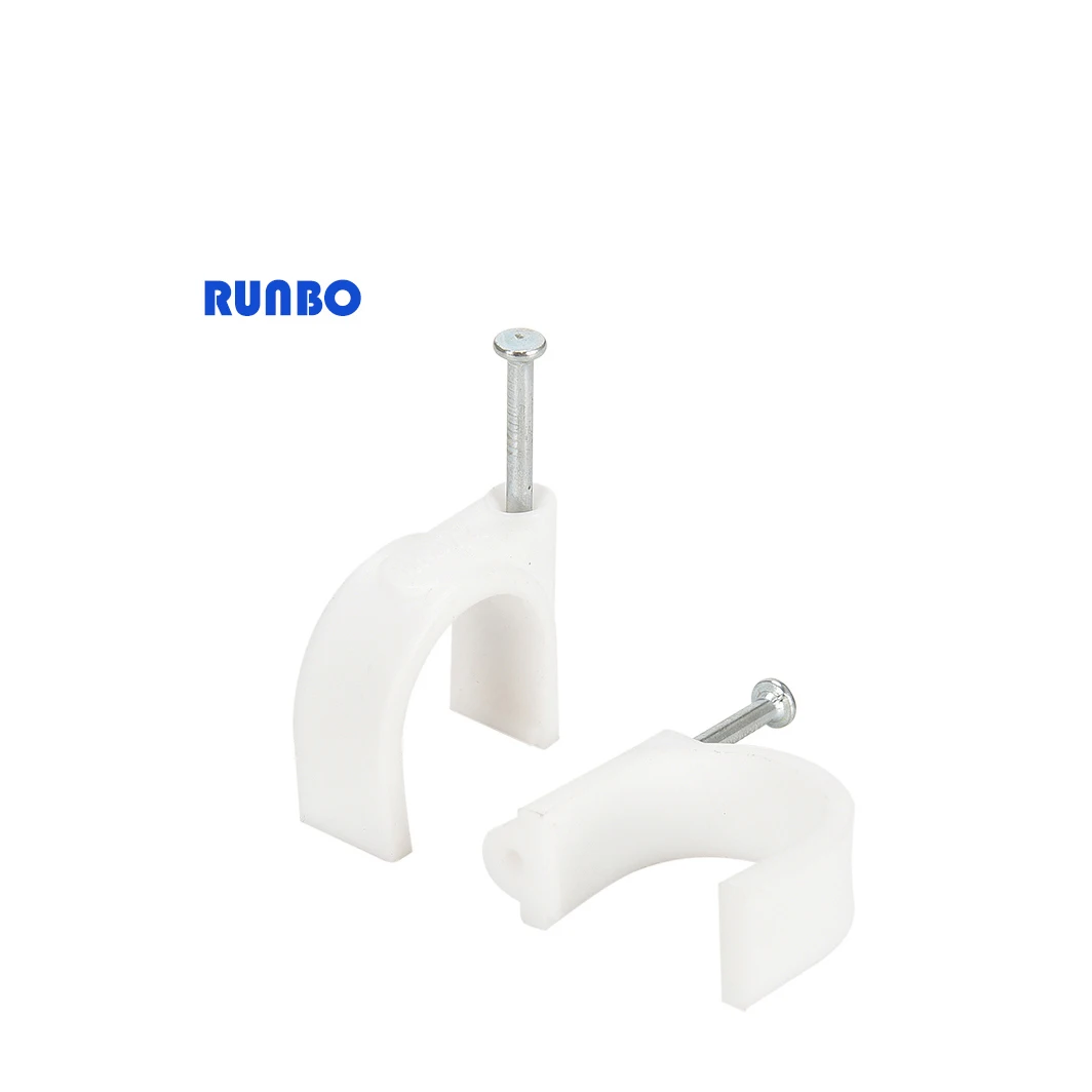 High Quality Corrosion And Cold Resistance Cable Lashing Clamp Nail Cable Clamp